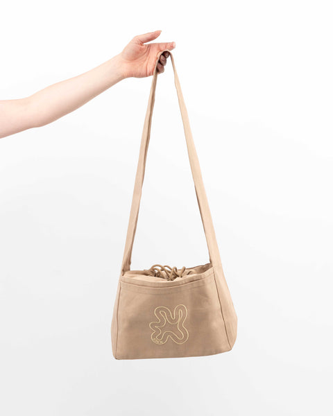 LIGHT BROWN // MINI SHOPPER CROSSBODY