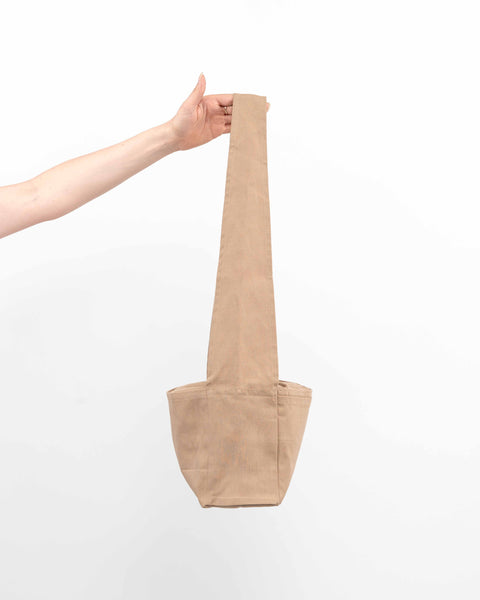 LIGHT BROWN // MINI SHOPPER CROSSBODY