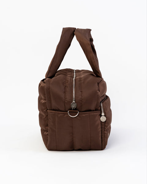 ISA BAG // Striped Brown