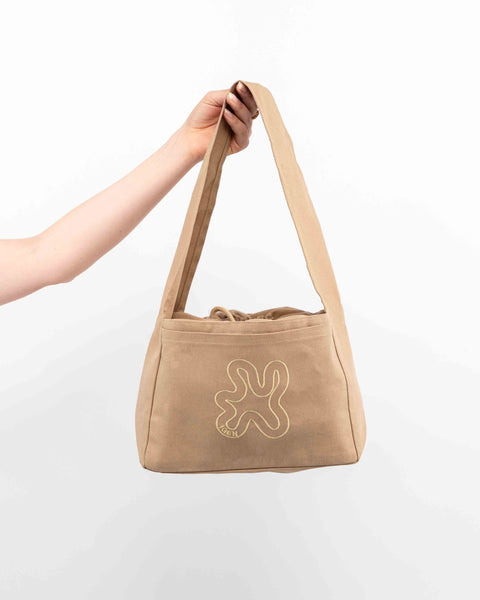 LIGHT BROWN // MINI SHOPPER