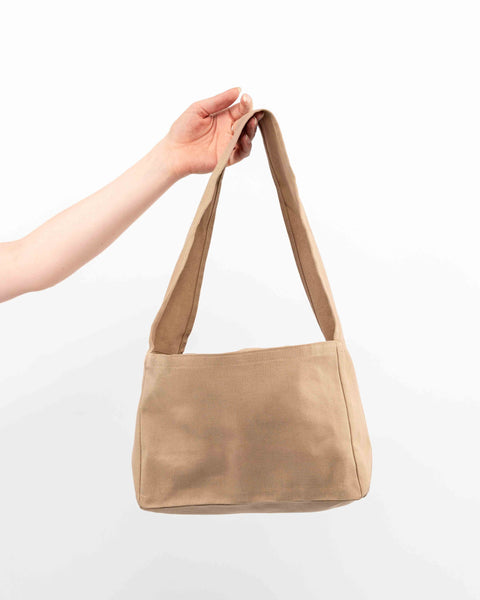 LIGHT BROWN // MINI SHOPPER