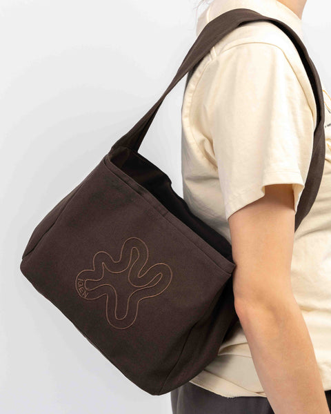 BROWN // MINI SHOPPER