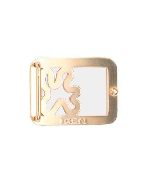 SQUARE BUCKLE // Gold