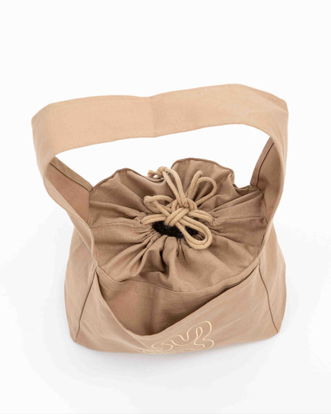 LIGHT BROWN // MINI SHOPPER