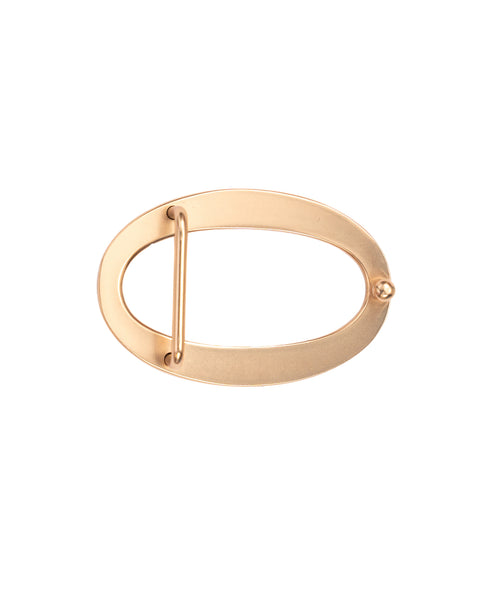 OVAL BUCKLE // Gold