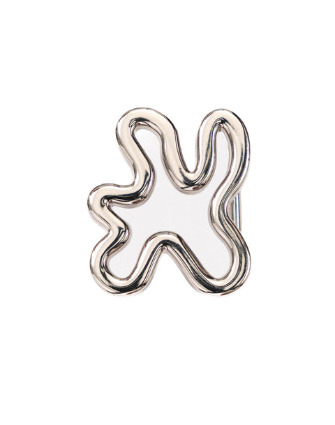 SWIRL BUCKLE // Silver