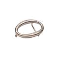 OVAL BUCKLE // Silver