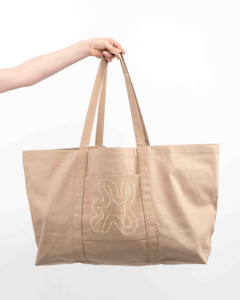 LIGHT BROWN  // MEGA SHOPPER