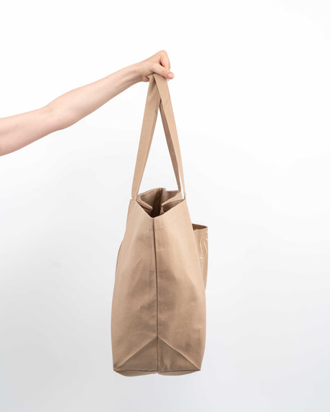 LIGHT BROWN  // MEGA SHOPPER