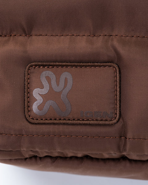 ISA BAG // Striped Brown