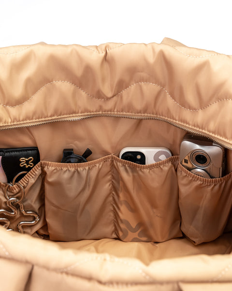 ISA BAG // Wavy Beige