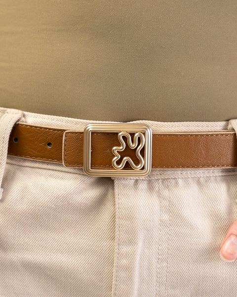 SQUARE BUCKLE // Gold