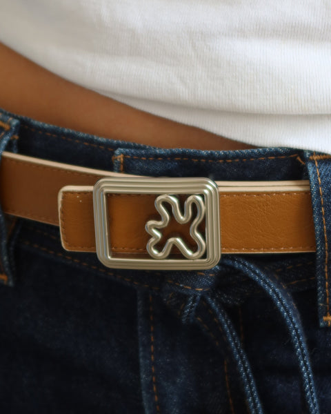 SQUARE BUCKLE // Silver