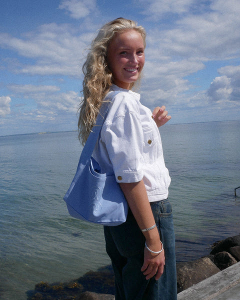 LIGHT BLUE // MINI SHOPPER