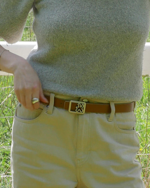 SQUARE BUCKLE // Silver
