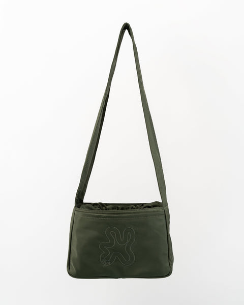 SHIELD CROSSBODY MINI SHOPPER // Green