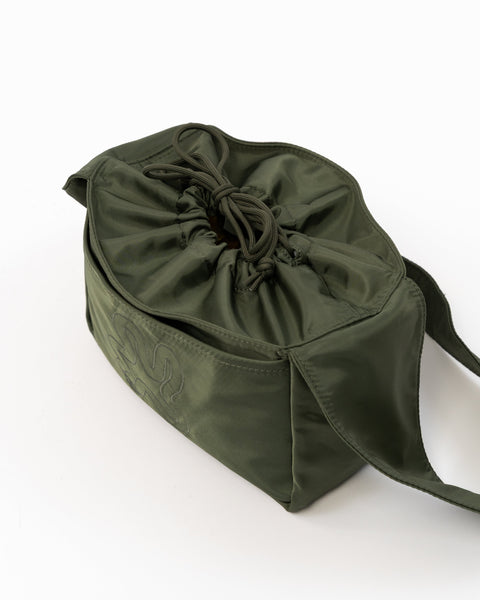 SHIELD CROSSBODY MINI SHOPPER // Green