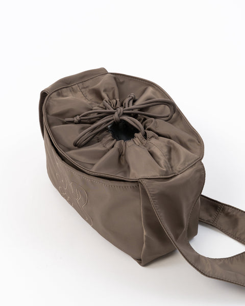 SHIELD CROSSBODY MINI SHOPPER // Grey