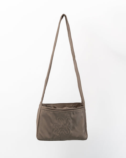 SHIELD CROSSBODY MINI SHOPPER // Grey