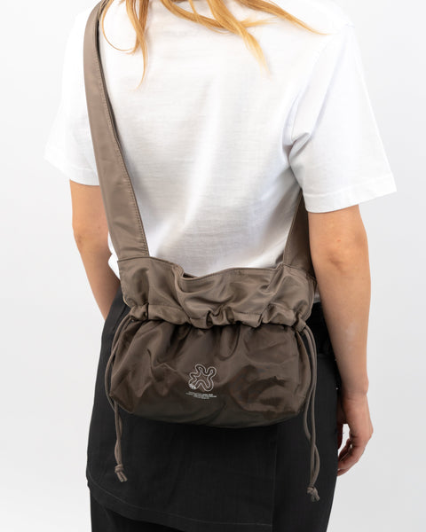 SHIELD CROSSBODY MINI SHOPPER // Grey