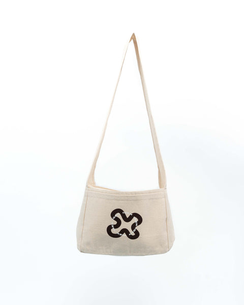 MINI SHOPPER CROSSBODY // Brown Swirl