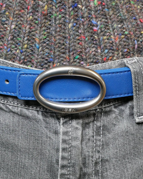 OVAL BUCKLE // Silver