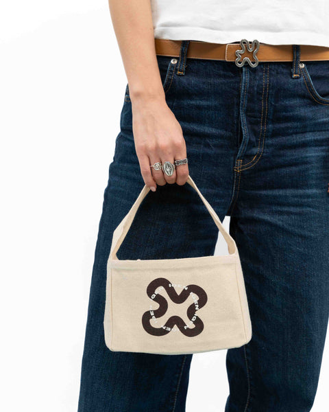 MICRO SHOPPER // Brown Swirl