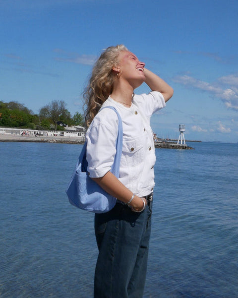 LIGHT BLUE // MINI SHOPPER