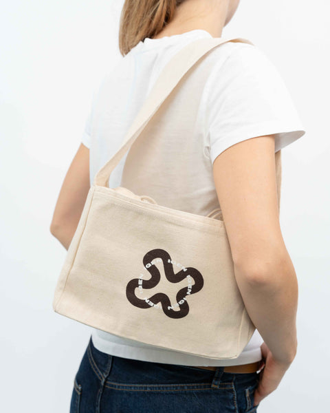 MINI SHOPPER // Brown Swirl