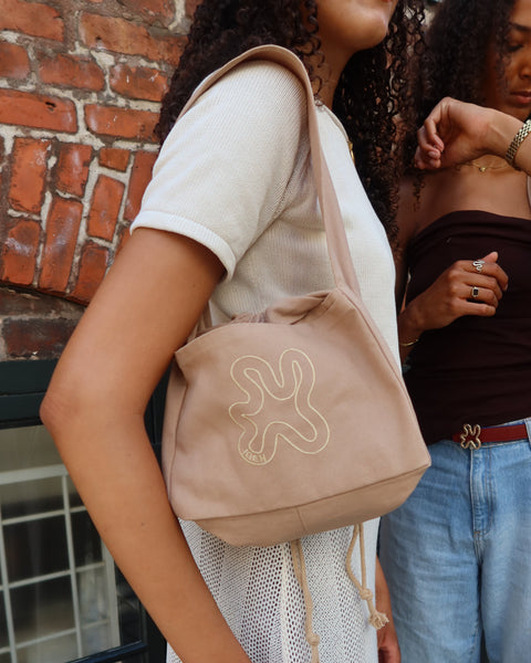 LIGHT BROWN // MINI SHOPPER