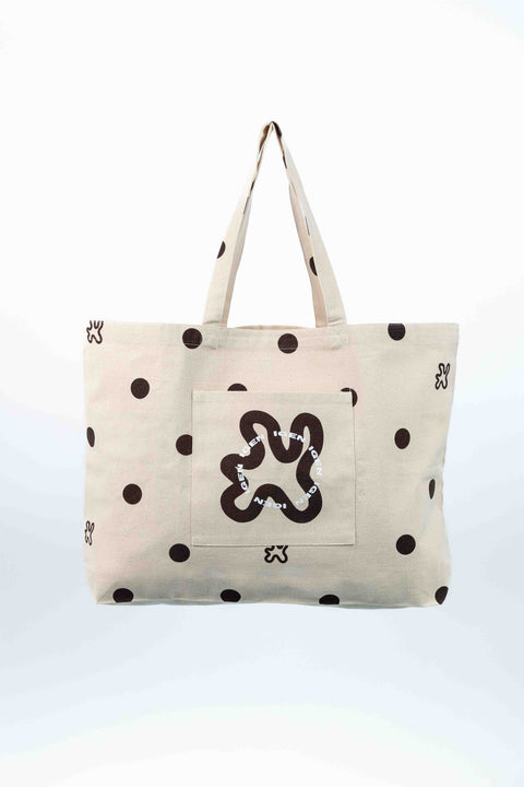 SIGNATURE SHOPPER // BROWN DOTS