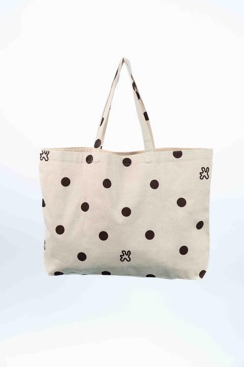 SIGNATURE SHOPPER // BROWN DOTS