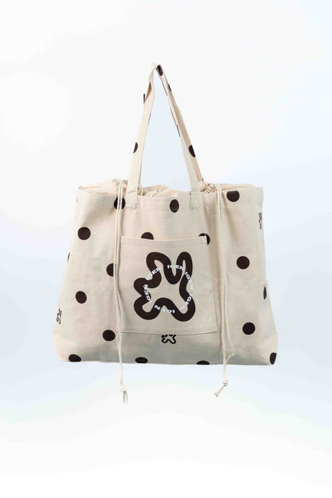 SIGNATURE SHOPPER // BROWN DOTS