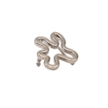 SWIRL BUCKLE // Silver