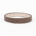 REVERSIBLE BELT STRAP // Grey & off-white