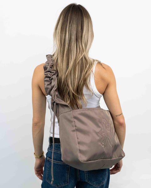 SHIELD MIDI SHOPPER // Grey