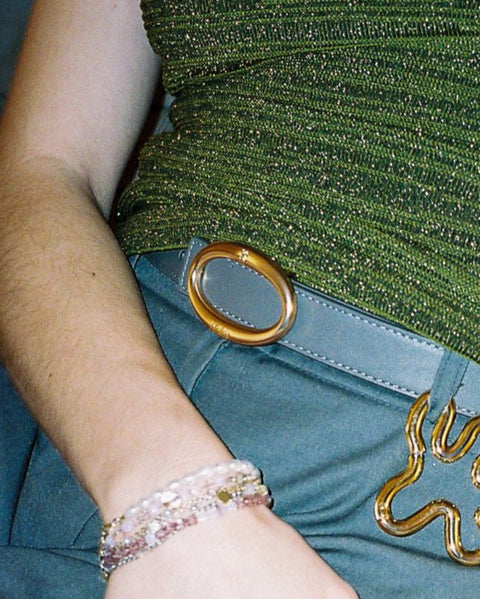OVAL BUCKLE // Gold