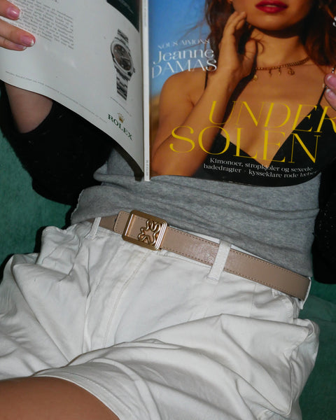 SQUARE BUCKLE // Gold