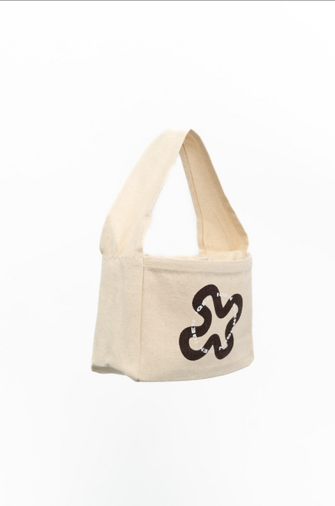 MINI SHOPPER // Brown Swirl