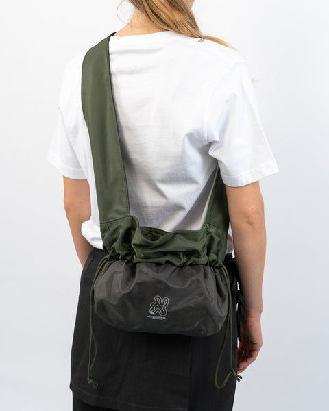 SHIELD CROSSBODY MINI SHOPPER // Green