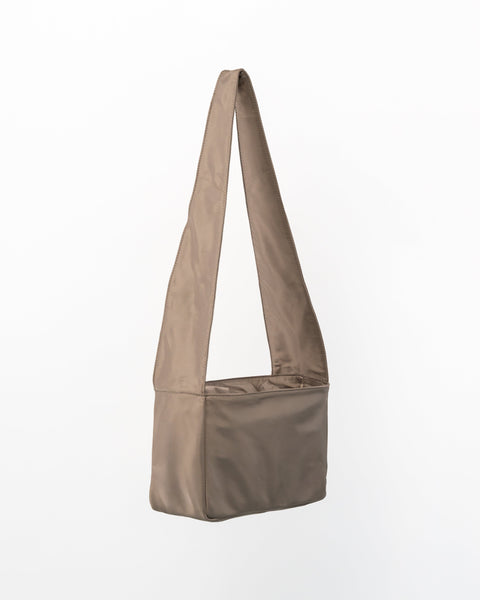 SHIELD CROSSBODY MINI SHOPPER // Grey