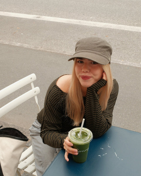 CADET CAP // ARMY GREEN