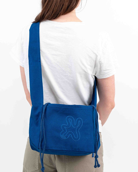 BLUE // MINI SHOPPER CROSSBODY