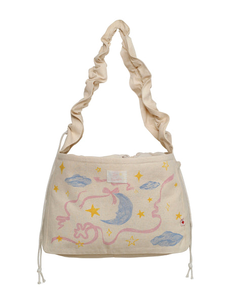 IGEN X MAANESTEN // RUFFLE MIDI SHOPPER