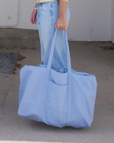 LIGHT BLUE  // MEGA SHOPPER