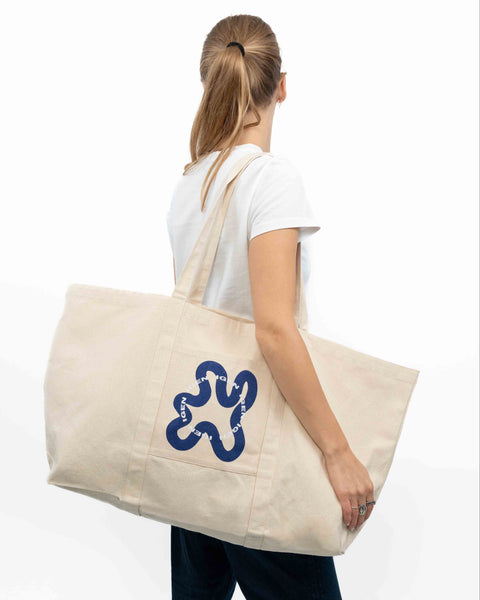 MEGA SHOPPER // Blue Swirl