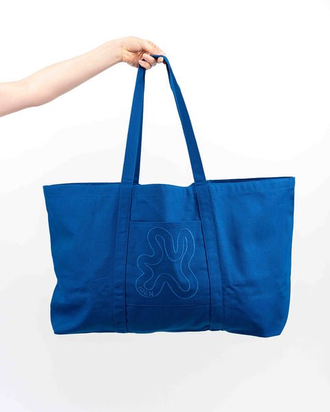 BLUE  // MEGA SHOPPER