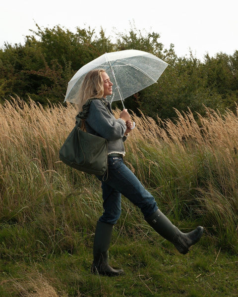 Green Shield Midi shopper. Vandafvisende shopper, perfekt til regnvejrsdage. 