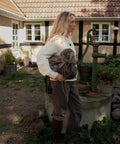 Grey Shield Midi Shopper. Vedbar funktion, to tasker i én. Light Grey og Dark Grey
