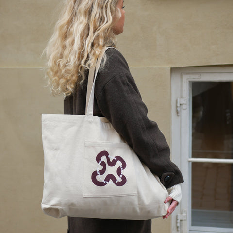 SIGNATURE SHOPPER // Brown Swirl